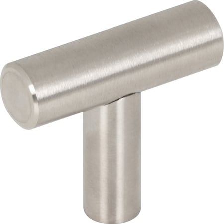 Elements 1-9/16" Overall Length Hollow Stainless Steel Naples Cabinet "T" Knob 39SS